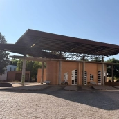 La estación de autobuses de Villafranca de los Barros ha sido objeto de una reforma integral valorada en 83.600 euros. / LP La estación de autobuses de Villafranca de los Barros ha sido objeto de una reforma integral valorada en 83.600 euros. / LP