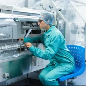 Moderna llegó a subir un 75% y Merck un 8% después de anunciar resultados positivos. / LP 