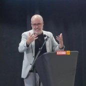 El secretario general de Comisiones Obreras, Unai Sordo. / LP