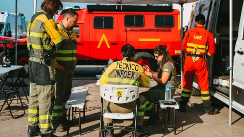 Incendio en Las Hurdes.