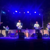 Los Conciertos de Pedrilla despidieron este viernes su vigésima octava edición con la actuación del Septeto Naborí. / LP Los Conciertos de Pedrilla despidieron este viernes su vigésima octava edición con la actuación del Septeto Naborí. / LP