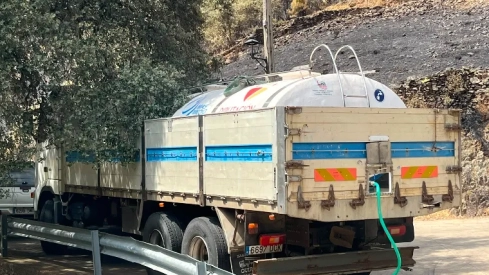 La cisterna de Avellanar continuará prestando servicio hasta que se reparen las conducciones. / LP La cisterna de Avellanar continuará prestando servicio hasta que se reparen las conducciones. / LP