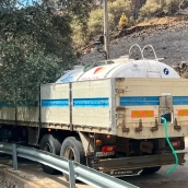 La cisterna de Avellanar continuará prestando servicio hasta que se reparen las conducciones. / LP La cisterna de Avellanar continuará prestando servicio hasta que se reparen las conducciones. / LP