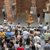 La actividad se enmarca en la exposición organizada junto al Festival Internacional de Teatro Clásico de Mérida. / CEDIDA La actividad se enmarca en la exposición organizada junto al Festival Internacional de Teatro Clásico de Mérida. / CEDIDA
