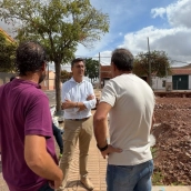Las obras del futuro Centro Cívico Santa Lucía, en el barrio cacereño de Aldea Moret, entrarán en una nueva fase a partir de septiembre. / LP Las obras del futuro Centro Cívico Santa Lucía, en el barrio cacereño de Aldea Moret, entrarán en una nueva fase a partir de septiembre. / LP