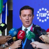 El presidente de la Diputación de Almería, Javier Aureliano García. ( LP El presidente de la Diputación de Almería, Javier Aureliano García. ( LP