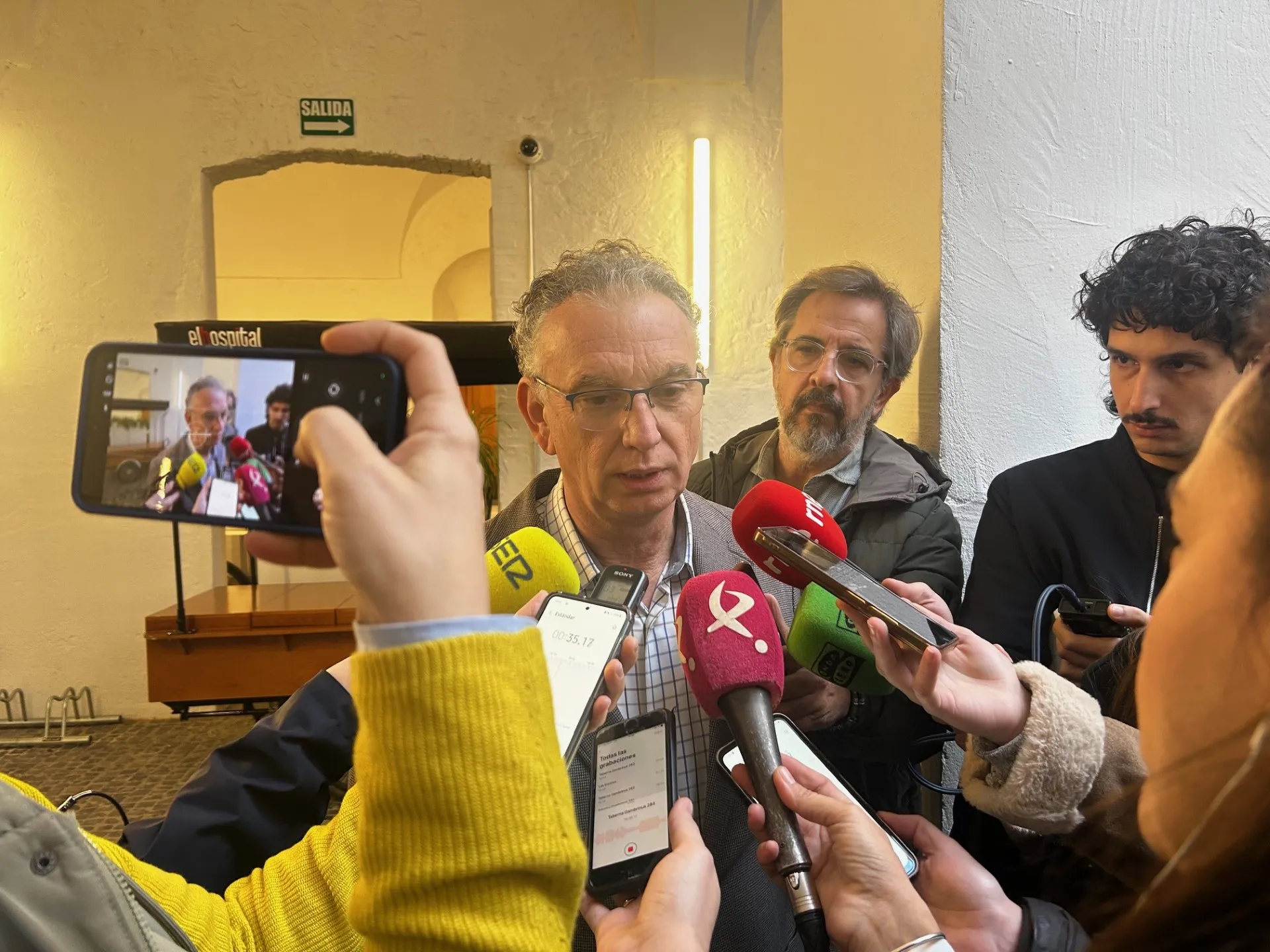  José Luis Quintana, delegado del Gobierno en Extremadura, este martes en Badajoz. / LP