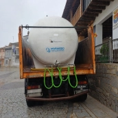 El Consorcio MásMedio de la Diputación de Cáceres ha enviado cisternas a Robledillo, Viandar y Losar de la Vera. / LP El Consorcio MásMedio de la Diputación de Cáceres ha enviado cisternas a Robledillo, Viandar y Losar de la Vera. / LP