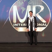 Javier Iglesias, representante de Baleares, se convirtió en la noche del sábado en el nuevo Mister International Spain 2026. / LP