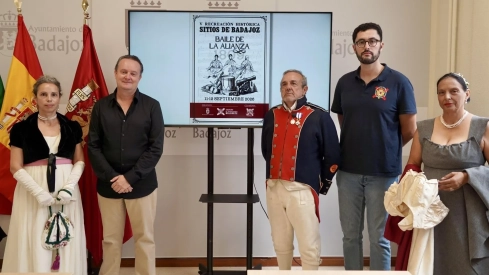Badajoz acogerá los días 11 y 12 una nueva edición de la recreación histórica Sitios de Badajoz. / LP 