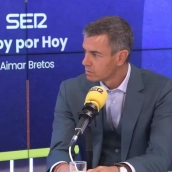 Pedro Sánchez este lunes en una entrevista en la Cadena SER. / CEDIDA