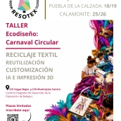 Las sesiones de “Ecodiseño: Carnaval Circular” se celebrarán en Puebla de la Calzada y Calamonte. / LP Las sesiones de “Ecodiseño: Carnaval Circular” se celebrarán en Puebla de la Calzada y Calamonte. / LP