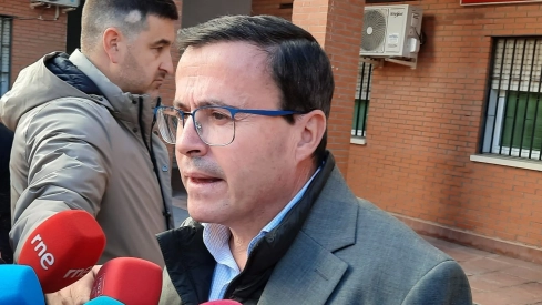 El candidato del PSOE a la Presidencia de la Junta de Extremadura, Miguel Ángel Gallardo. / LP