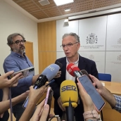 El delegado del Gobierno en Extremadura, José Luis Quintana. / LP