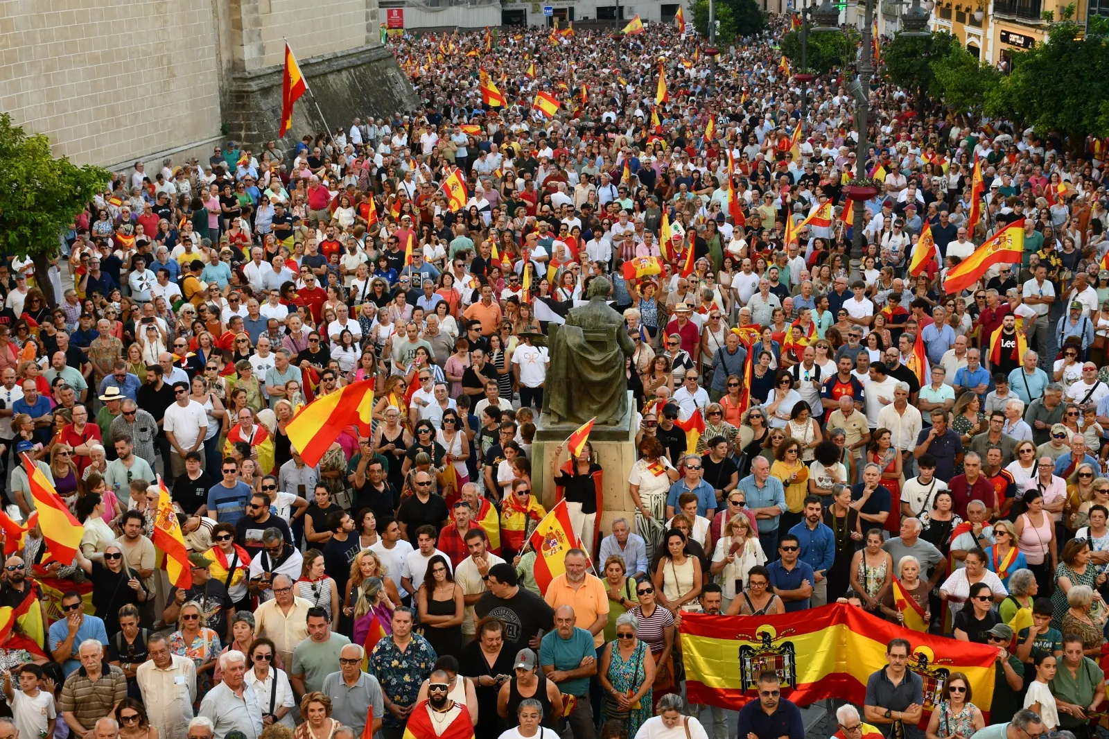 Concentración en Badajoz.