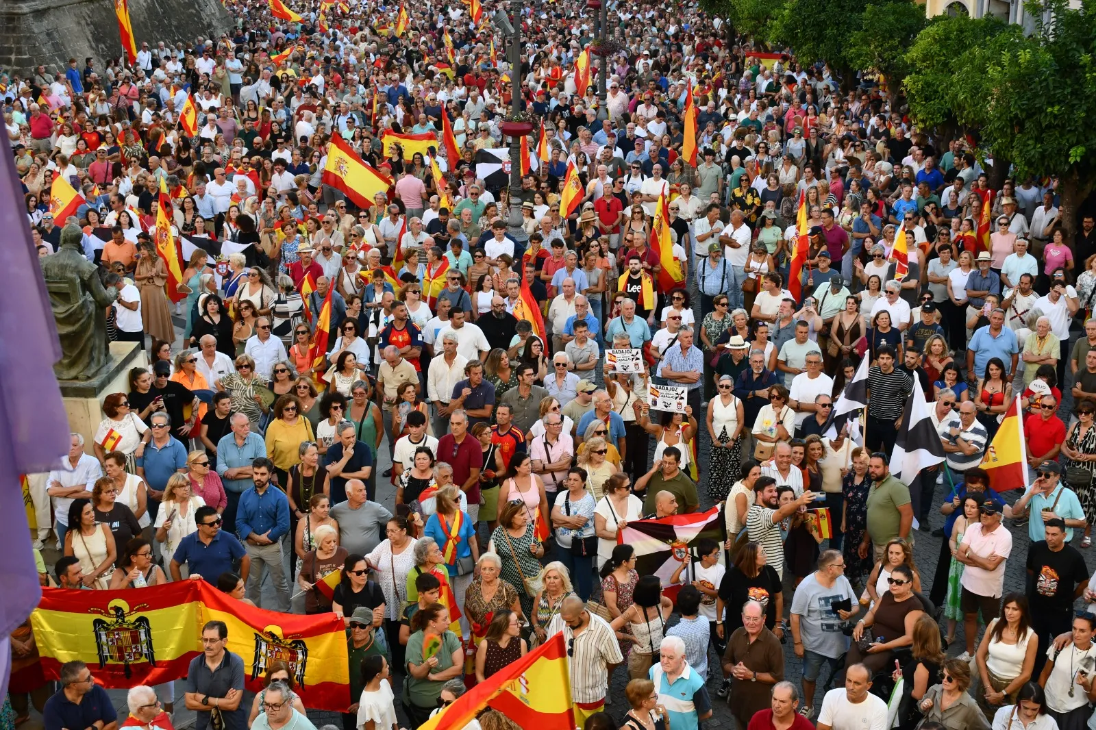 Concentración en Badajoz.