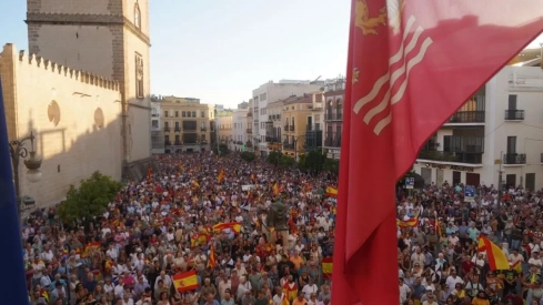 Concentración en Badajoz.