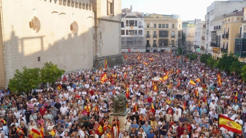 Concentración en Badajoz.