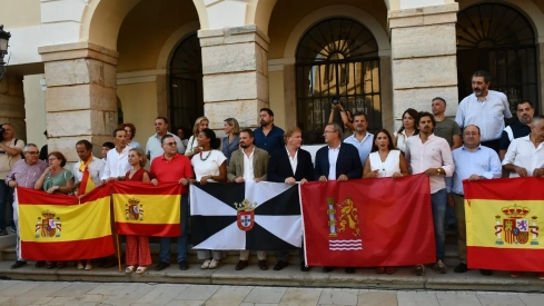 Concentración en Badajoz.
