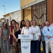 Los alcaldes, portavoces y concejales del Partido Popular adscritos a la Mancomunidad de Tentudía. / LP Los alcaldes, portavoces y concejales del Partido Popular adscritos a la Mancomunidad de Tentudía. / LP
