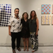 Ricardo Cabezas, Carmen de Matos y la directora del Museo de Bellas Artes de Badajoz, María Teresa Rodríguez. / LP Ricardo Cabezas, Carmen de Matos y la directora del Museo de Bellas Artes de Badajoz, María Teresa Rodríguez. / LP