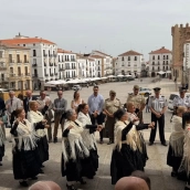 El alcalde de Cáceres, Rafael Mateos, defendió este viernes la unidad de Extremadura en torno a la candidatura de Cáceres2031. / LP El alcalde de Cáceres, Rafael Mateos, defendió este viernes la unidad de Extremadura en torno a la candidatura de Cáceres2031. / LP