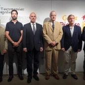 José Antonio Casablanca, Iván Manzano, Álvaro Durántez, Francisco Lamoneda, Ignacio Gragera y Ricardo Cabezas. / LP