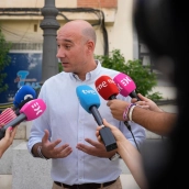 El portavoz del Grupo Parlamentario Popular, José Ángel Sánchez Juliá. / LP