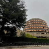 Edificio del Tribunal Constitucional en Madrid. / LP
