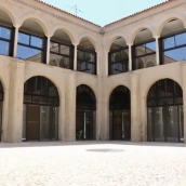 Patio de la Escuela de Artes y Oficios Adelardo Covarsí en la actualidad. / LP Patio de la Escuela de Artes y Oficios Adelardo Covarsí en la actualidad. / LP
