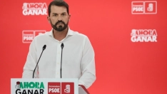 El secretario general del PSOE de Extremadura, Álvaro Sánchez Cotrina. / LP