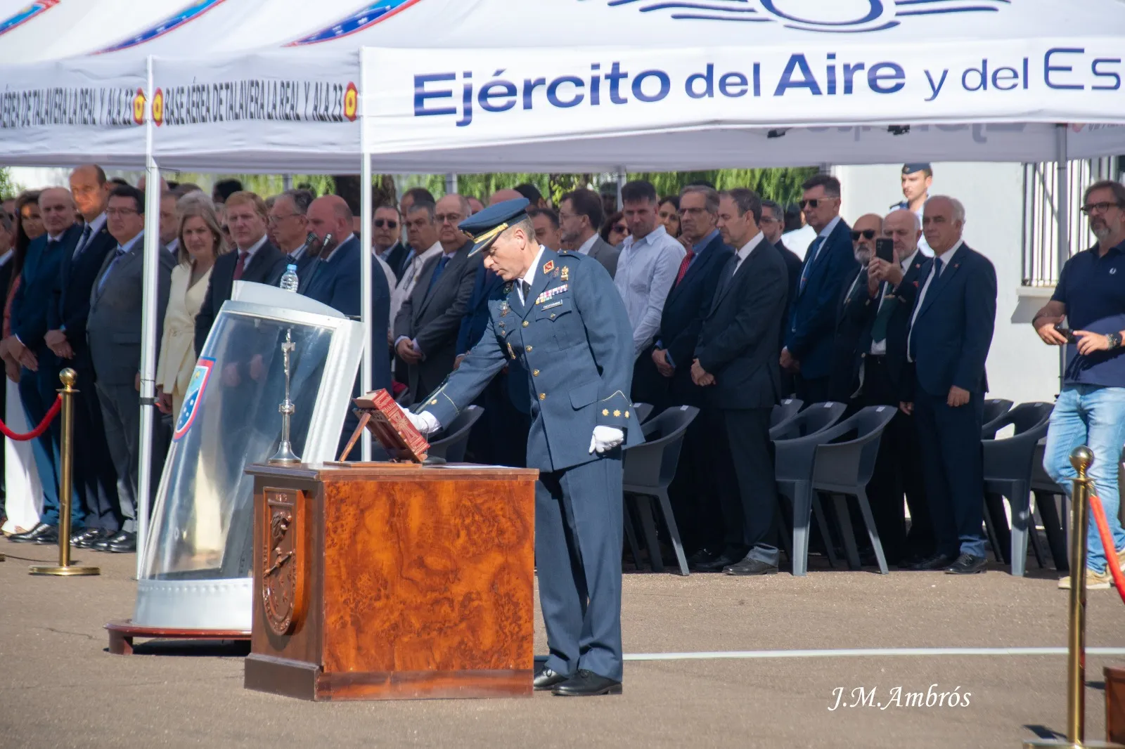 Toma de posesión en Talavera.