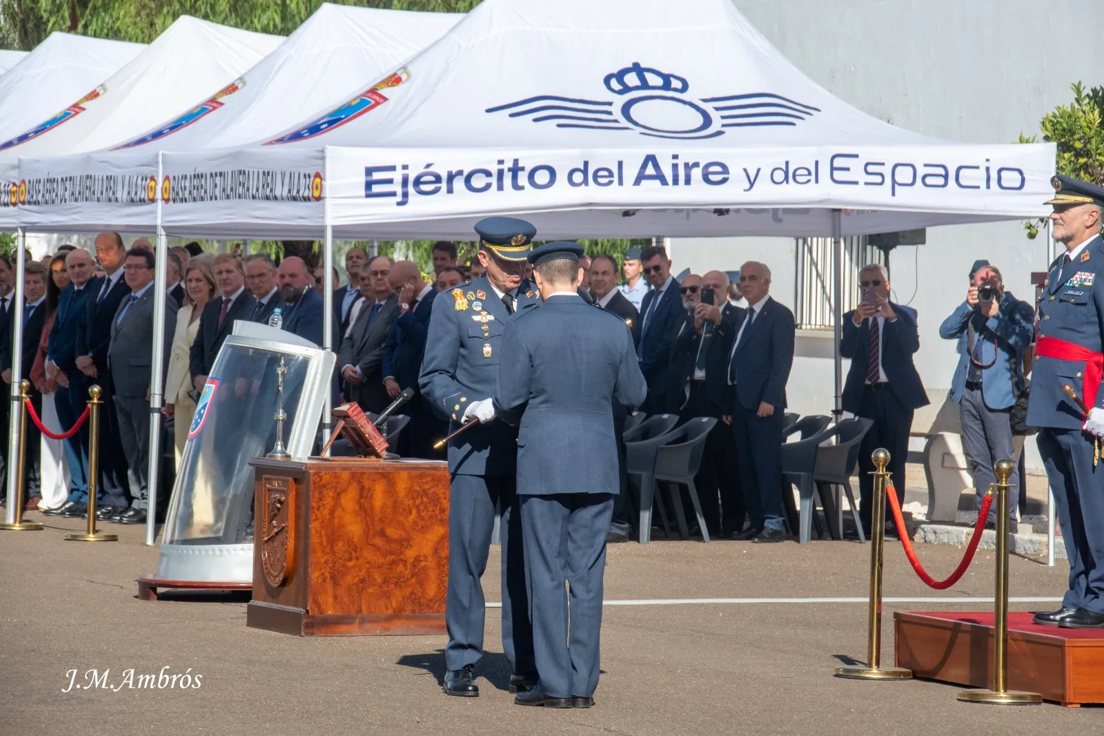Toma de posesión en Talavera.