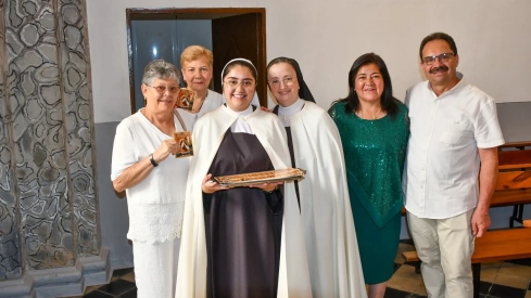 La nueva religiosa ha adoptado el nombre de Lila del Espíritu Santo. / José Manuel Ambrós La nueva religiosa ha adoptado el nombre de Lila del Espíritu Santo. / José Manuel Ambrós
