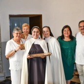 La nueva religiosa ha adoptado el nombre de Lila del Espíritu Santo. / José Manuel Ambrós La nueva religiosa ha adoptado el nombre de Lila del Espíritu Santo. / José Manuel Ambrós