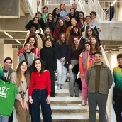La UEx en una edición de sus Jornadas de Bienvenida a Estudiantes Internacionales Welcome Day en febrero de este año. / Uex La UEx en una edición de sus Jornadas de Bienvenida a Estudiantes Internacionales Welcome Day en febrero de este año. / Uex