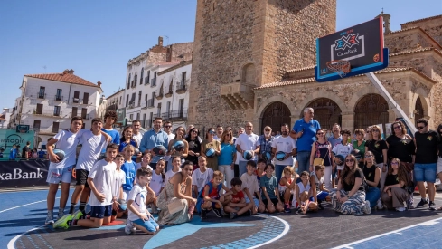Circuito 3x3 CaixaBank, que incluyó actividades abiertas al público y la disputa de 105 partidos. / EP Circuito 3x3 CaixaBank, que incluyó actividades abiertas al público y la disputa de 105 partidos. / EP