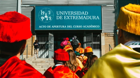 Inicio del curso académico en la Universidad de Extremadura