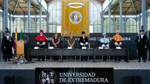 Inicio del curso académico en la Universidad de Extremadura