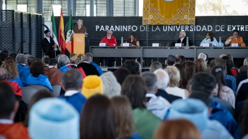Inicio del curso académico en la Universidad de Extremadura