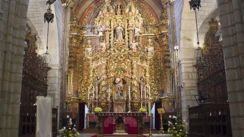 Retablo Mayor la Catedral de Badajoz. / LP Retablo Mayor la Catedral de Badajoz. / LP