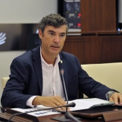 El director general de Transportes y Movilidad, Cristóbal Maza, este miércoles en la Asamblea regional. / Asambleaex El director general de Transportes y Movilidad, Cristóbal Maza, este miércoles en la Asamblea regional. / Asambleaex