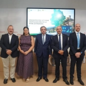 Acto celebrado este jueves en la Cámara de Comercio de Cáceres con la presentación del Informe de Digitalización de la Pyme Extremeña 2025. / LP