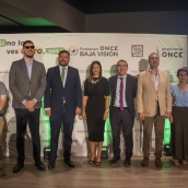 Presentación de la Fundación ONCE Baja Visión en Extremadura este jueves en Badajoz. / LP Presentación de la Fundación ONCE Baja Visión en Extremadura este jueves en Badajoz. / LP
