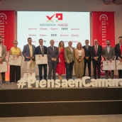 Entrega de premios Pyme de Badajoz este jueves en Badajoz. / LP
