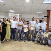 Al acto asistieron vecinos de Zorita y alumnos del Programa Escala Zona Centro TeForma. / LP Al acto asistieron vecinos de Zorita y alumnos del Programa Escala Zona Centro TeForma. / LP