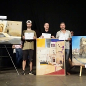 Premiados del Concurso de Pintura al Aire Libre Ciudad de Badajoz que alcanza sus 27 ediciones. / Aytobadajoz Premiados del Concurso de Pintura al Aire Libre Ciudad de Badajoz que alcanza sus 27 ediciones. / Aytobadajoz