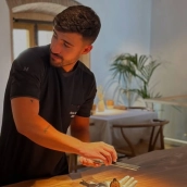 El cocinero del Restaurante Alberca de Trujillo, Mario Clemente. / LP El cocinero del Restaurante Alberca de Trujillo, Mario Clemente. / LP