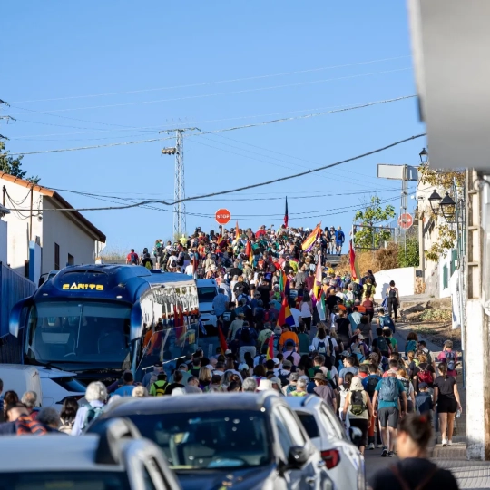 La III Marcha Columna de los Ocho Mil recorrió este domingo los alrededores de Fuente del Arco coincidiendo con el 90 aniversario de este acontecimiento. / CEDIDA La III Marcha Columna de los Ocho Mil recorrió este domingo los alrededores de Fuente del Arco coincidiendo con el 90 aniversario de este acontecimiento. / CEDIDA