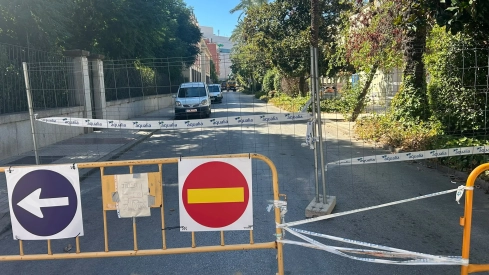 La avenida de Huelva cortada totalmente desde este lunes en Badajoz. / LP La avenida de Huelva cortada totalmente desde este lunes en Badajoz. / LP